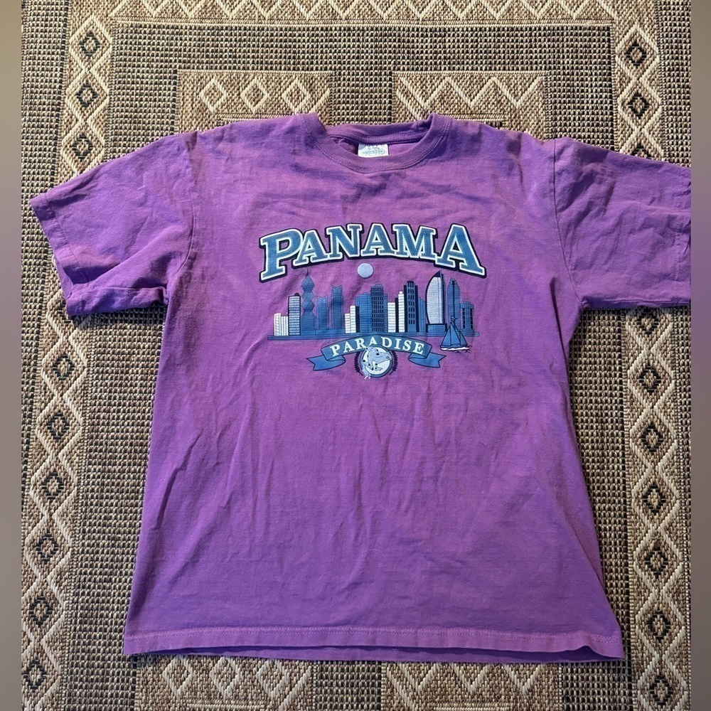 Vintage 90s Panama Tee Shirt size XXL